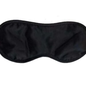 Schwarze Seidenmaske