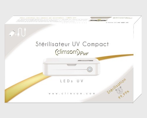 Stérilisateur UV Compact pour masques tissu