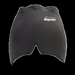 Bonnet anti-migraine, poche de gel froid